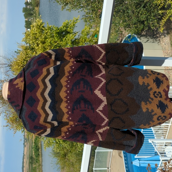 Vintage Rafaella Southwest coatigan M - Picture 5 of 15